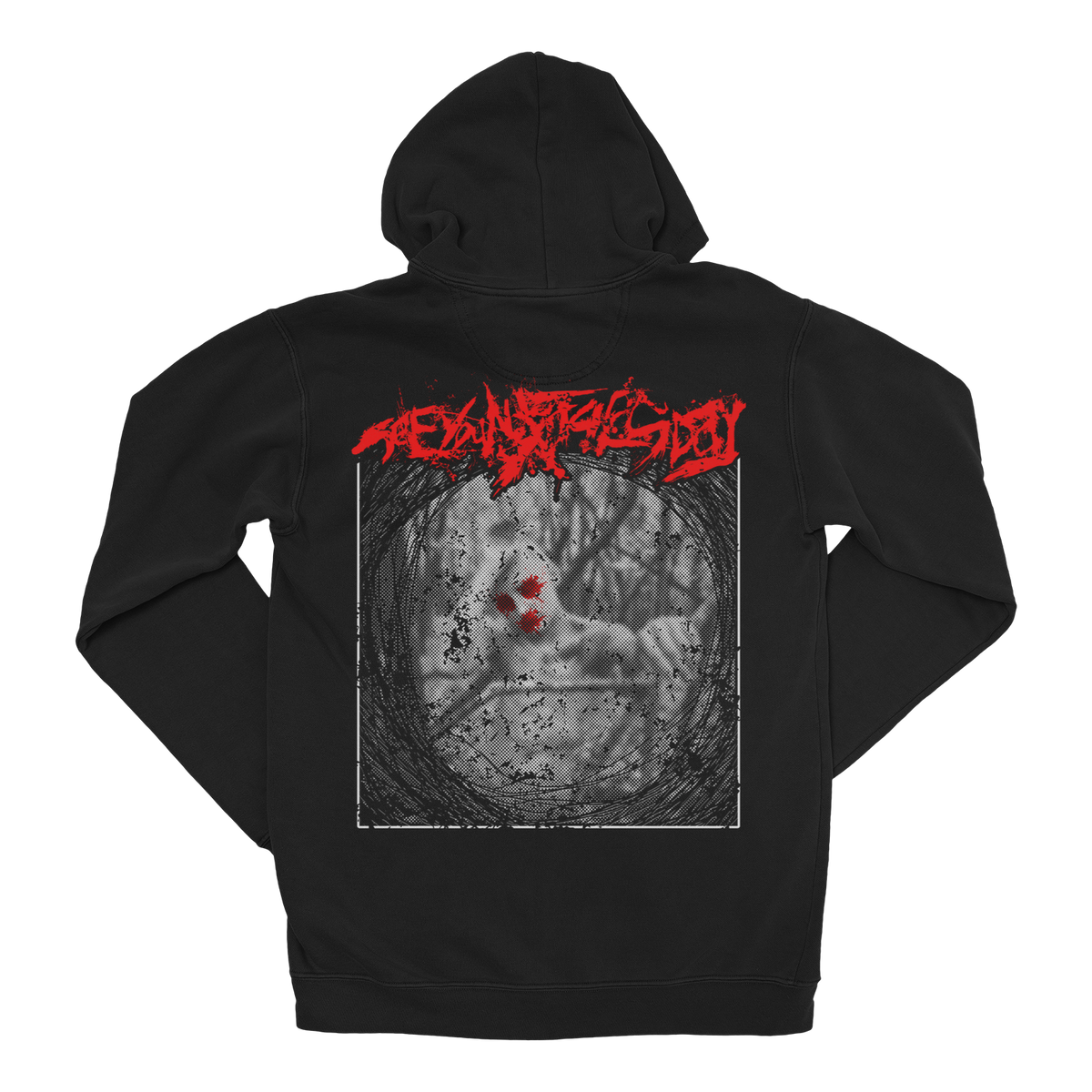 SEE YOU NEXT TUESDAY &quot;Distractions&quot; Black Hooded Sweatshirt