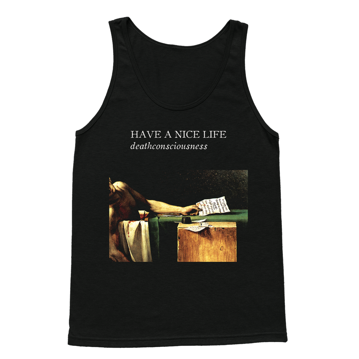 HAVE A NICE LIFE &quot;Deathconsciousness&quot; Black Tank Top