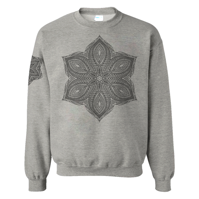 THOMAS HOOPER "Triumphant Gravity" Grey Crewneck