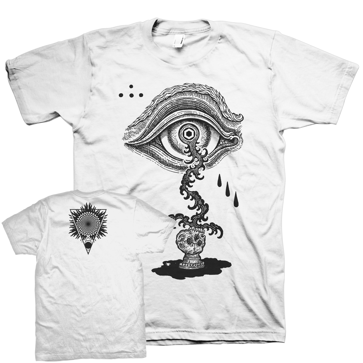 THOMAS HOOPER &quot;Singularity Dream&quot; White T-Shirt