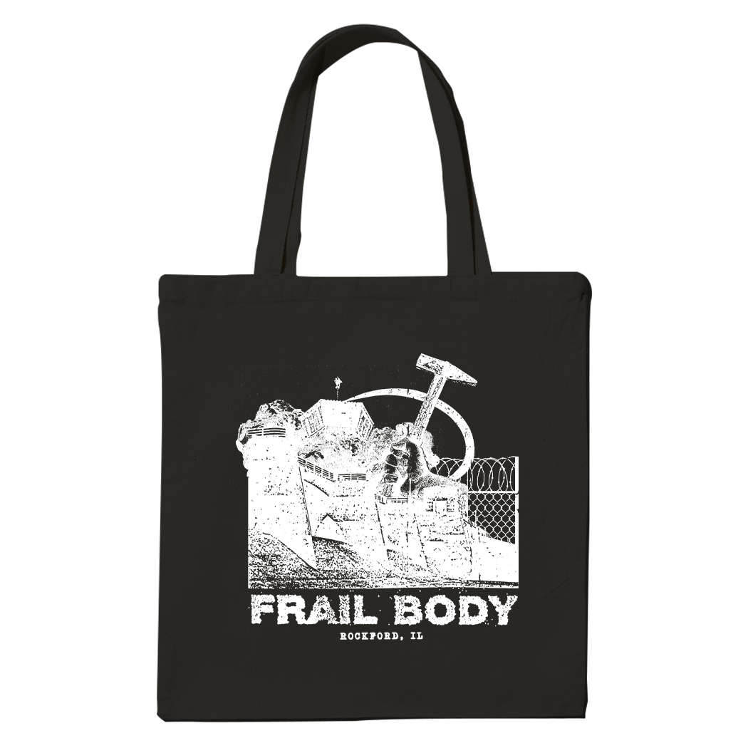 FRAIL BODY &quot;Rockford&quot; Black Tote