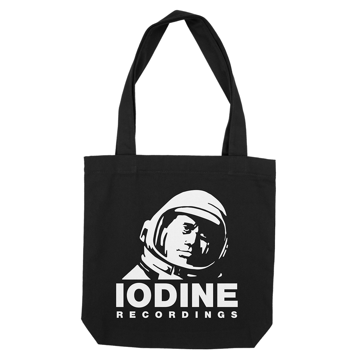 IODINE RECORDINGS &quot;Logo&quot; Black Tote Bag