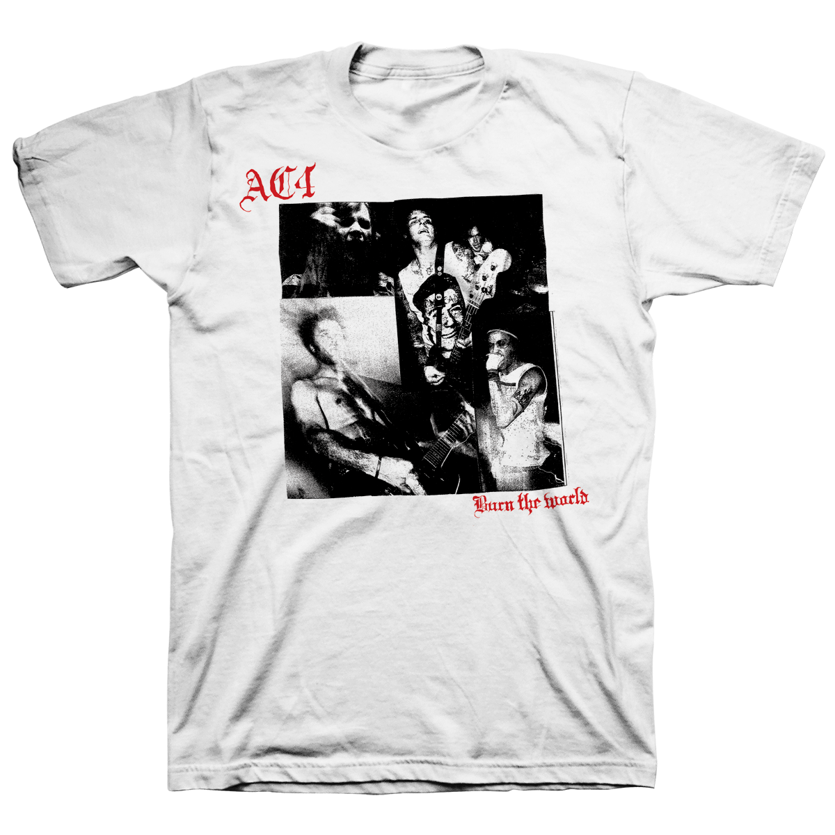 AC4 &quot;Burn The World: Cover&quot; White T-Shirt
