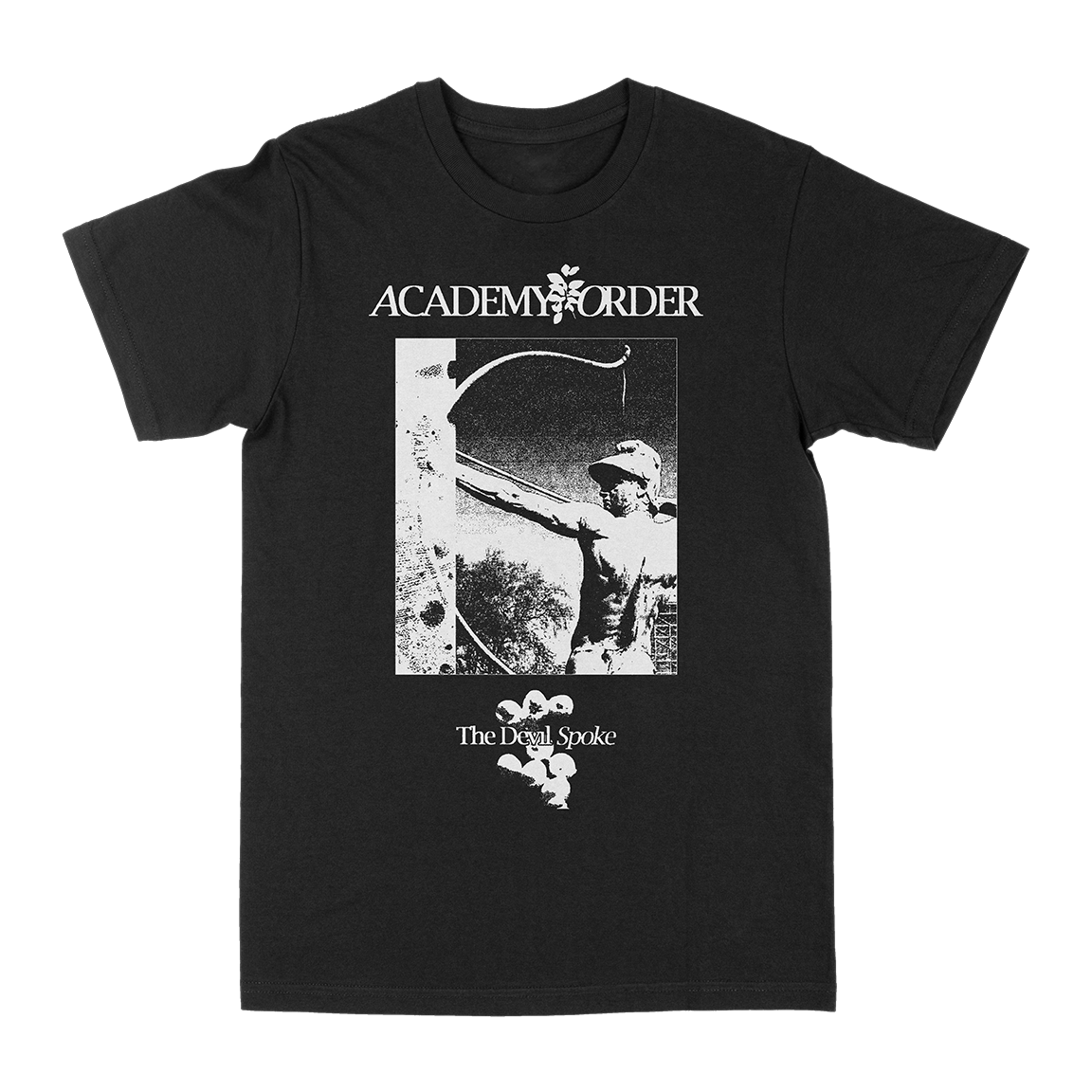 ACADEMY ORDER &quot;The Devil Spoke&quot; Black T-Shirt