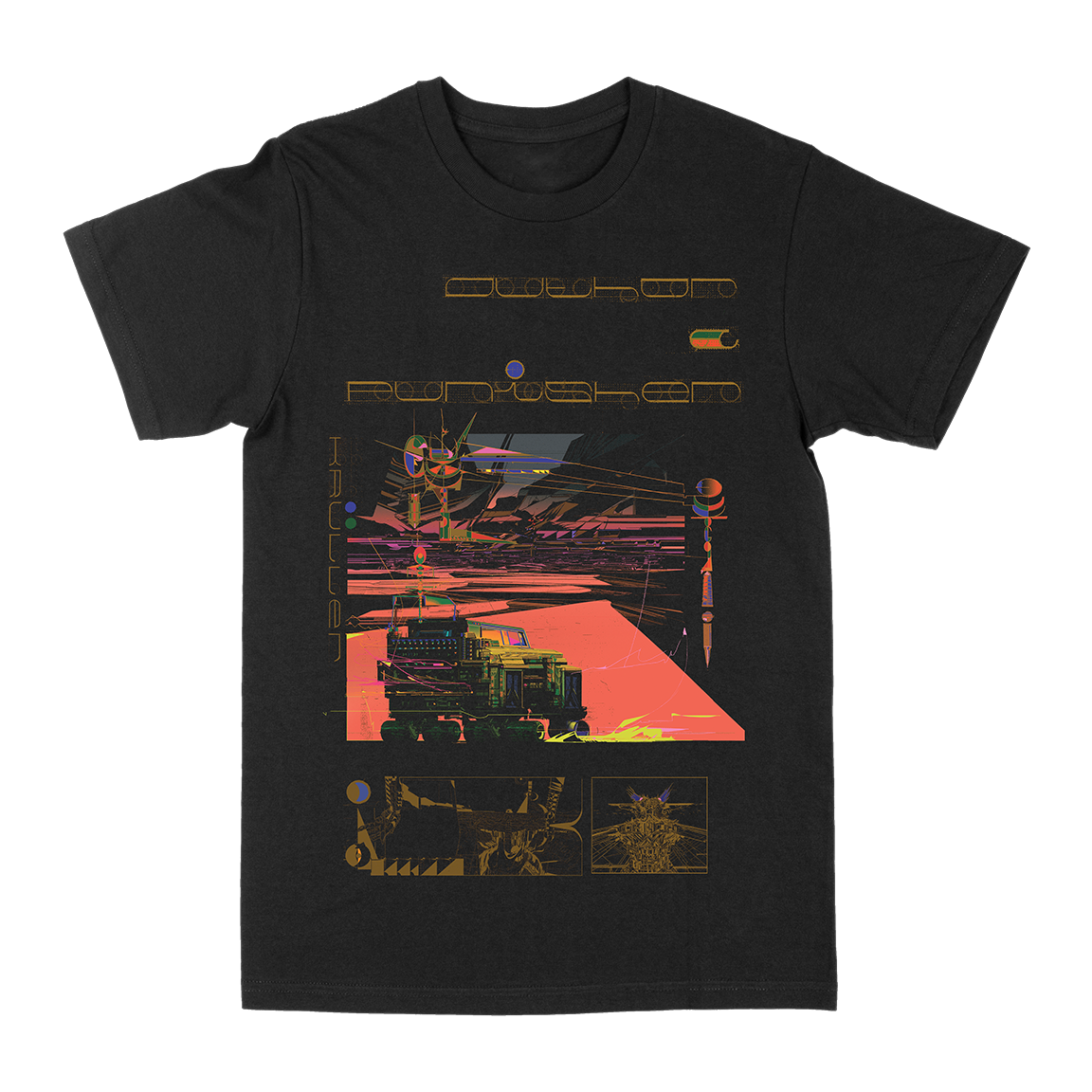 Author &amp; Punisher &quot;Truck&quot; Black T-Shirt