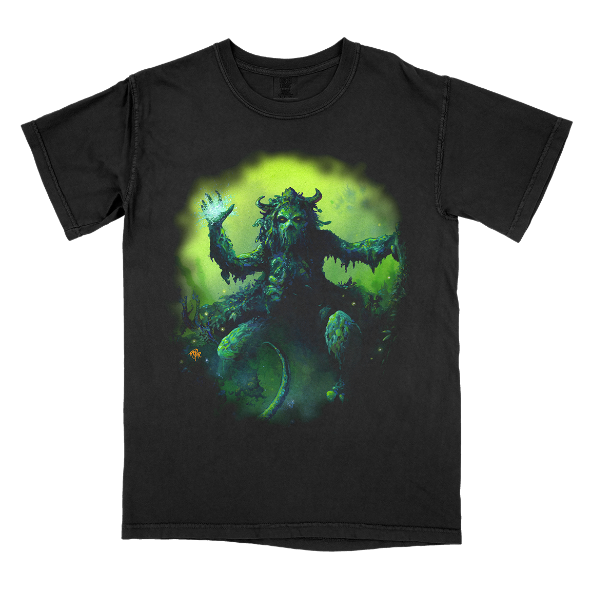 Arik Roper "Daeimon Vegetalis" Black Premium T-Shirt