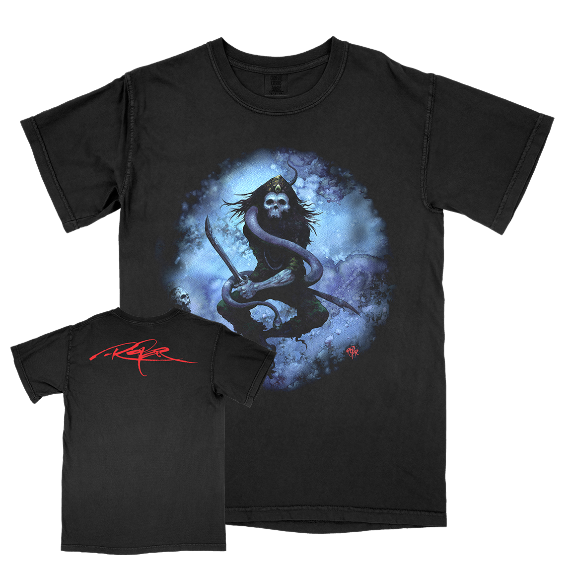 Arik Roper &quot;Spectral Warrior&quot; Black Premium T-Shirt