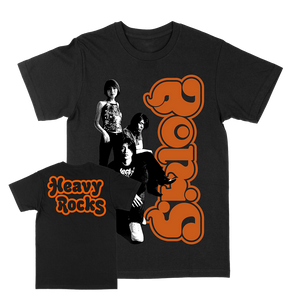 BORIS "Heavy Rocks: Band" Black T-Shirt