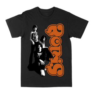 BORIS "Heavy Rocks: Band" Black T-Shirt