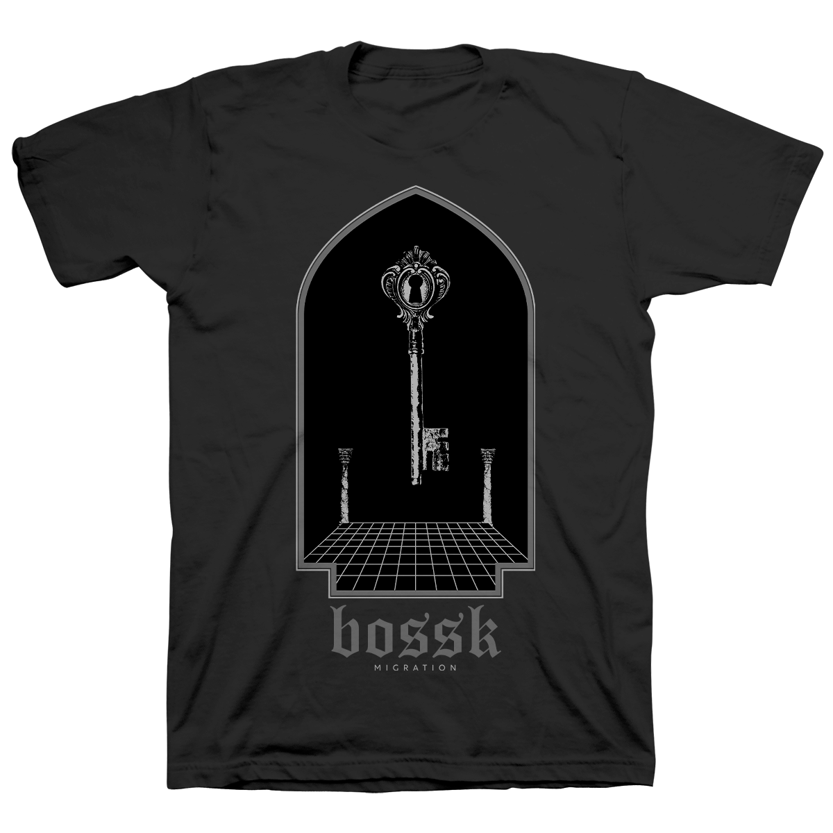 BOSSK &quot;Key&quot; Black T-Shirt