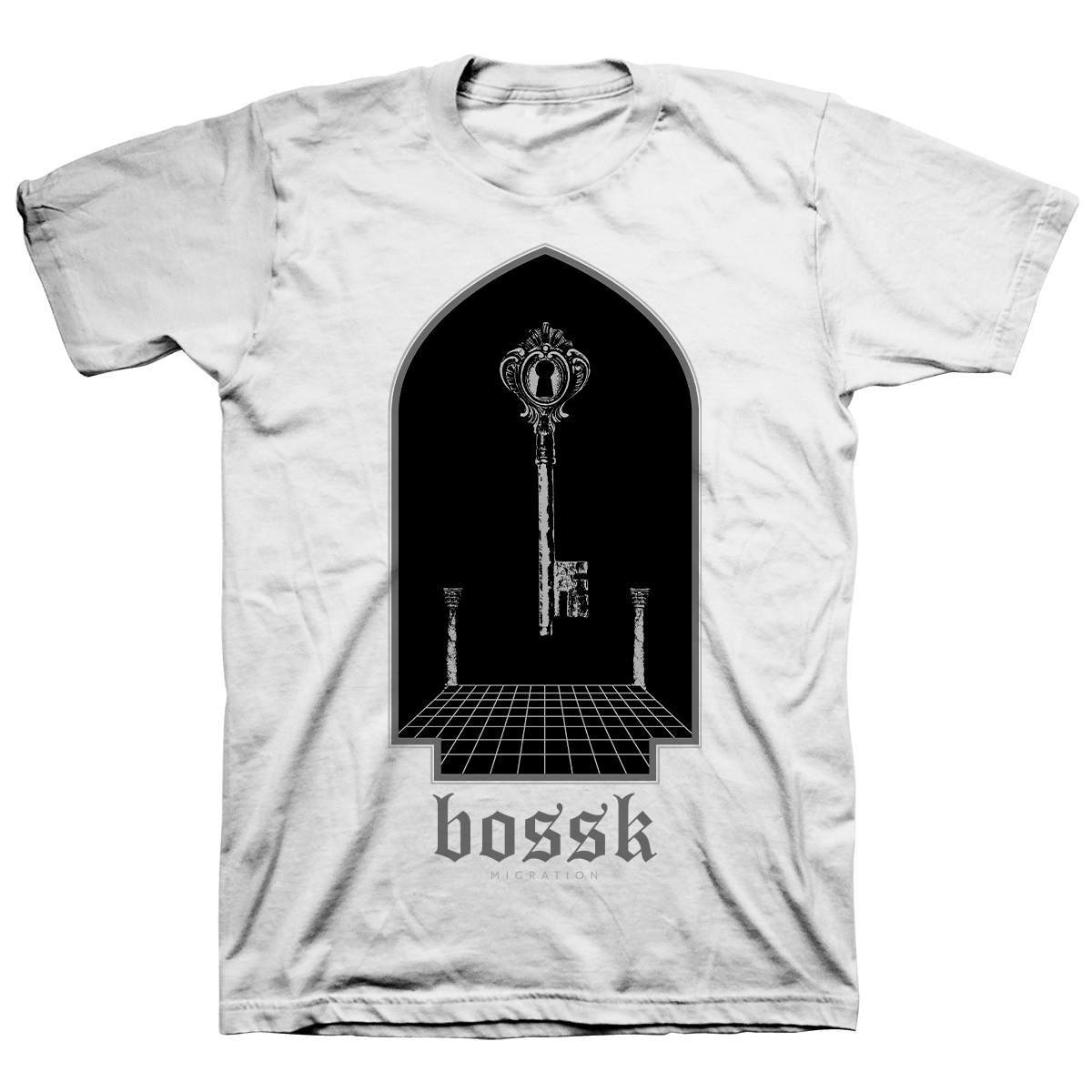 BOSSK &quot;Key&quot; White T-Shirt