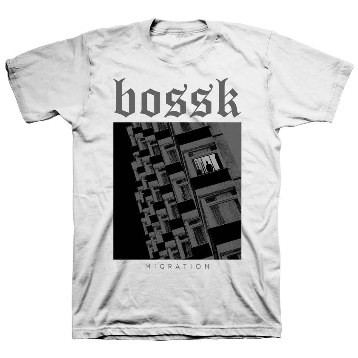 BOSSK &quot;Migration Isolation&quot; White T-Shirt
