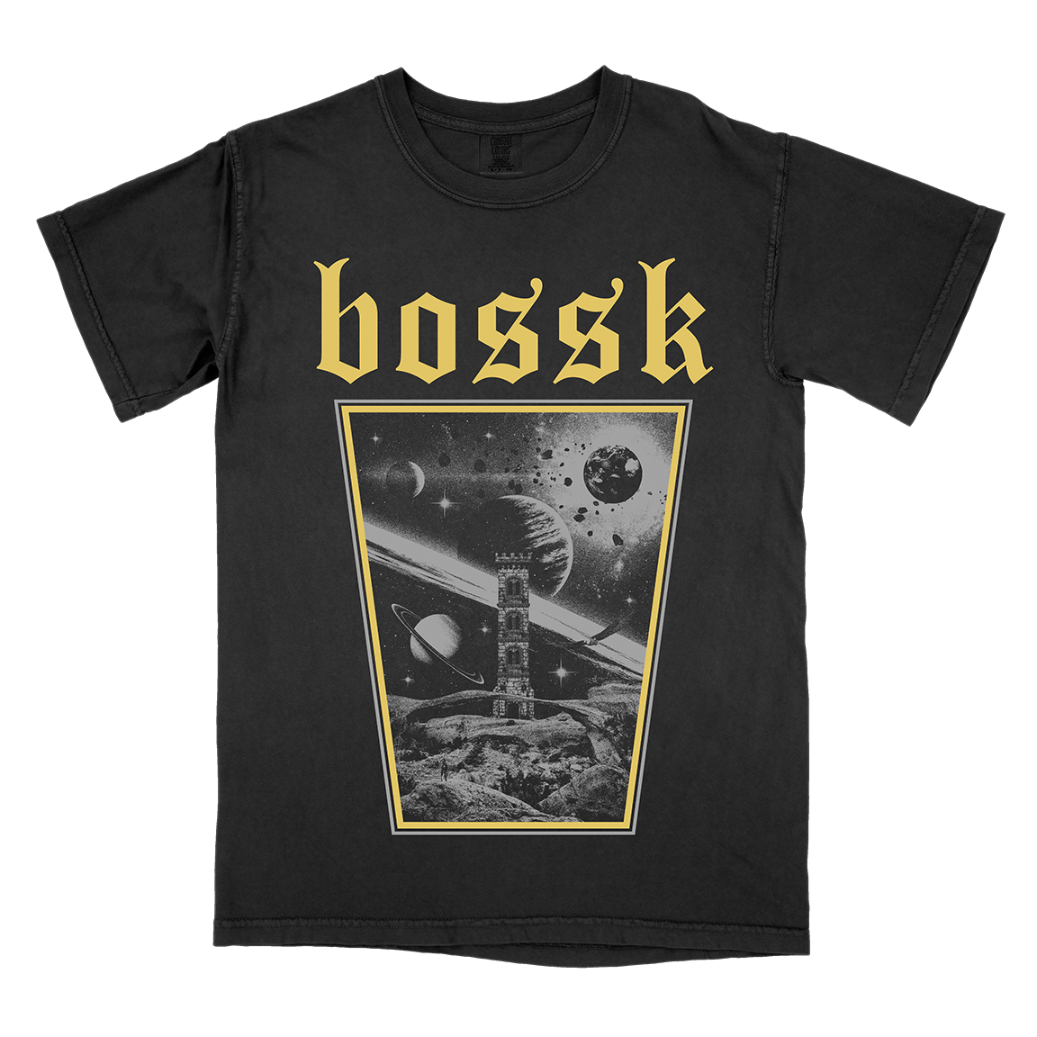 Bossk &quot;Cosmos&quot; Premium Black T-Shirt