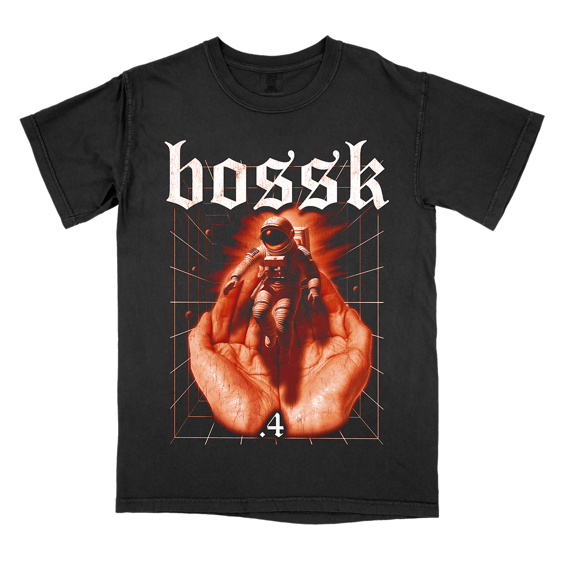 Bossk &quot;Astronaut 4&quot; Premium Black T-Shirt