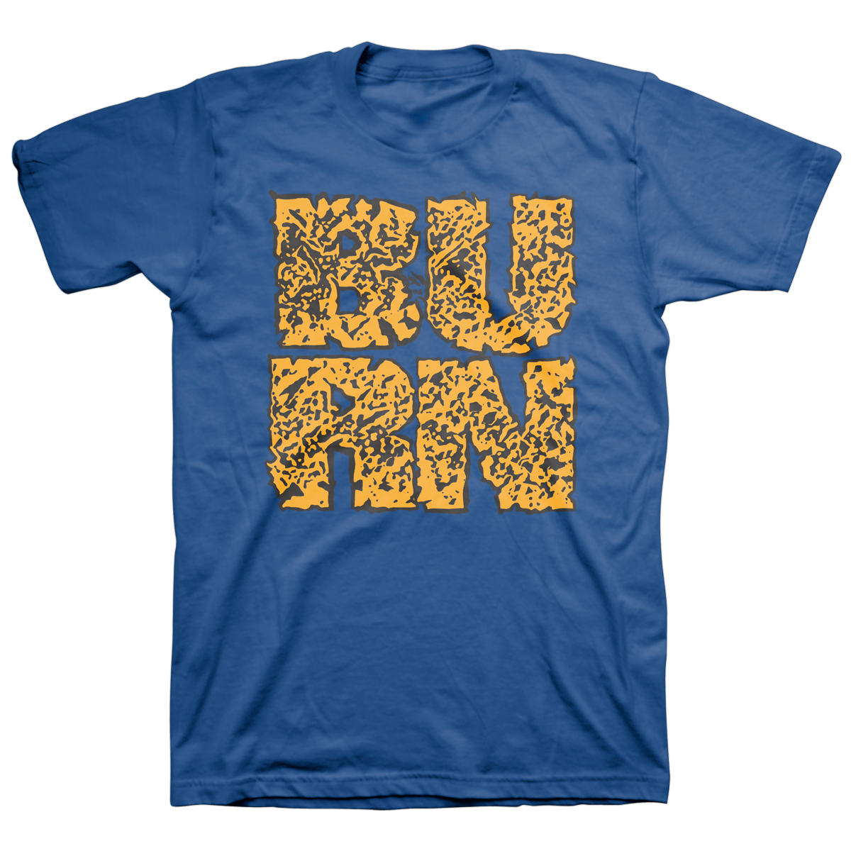 BURN "Square" Blue T-Shirt