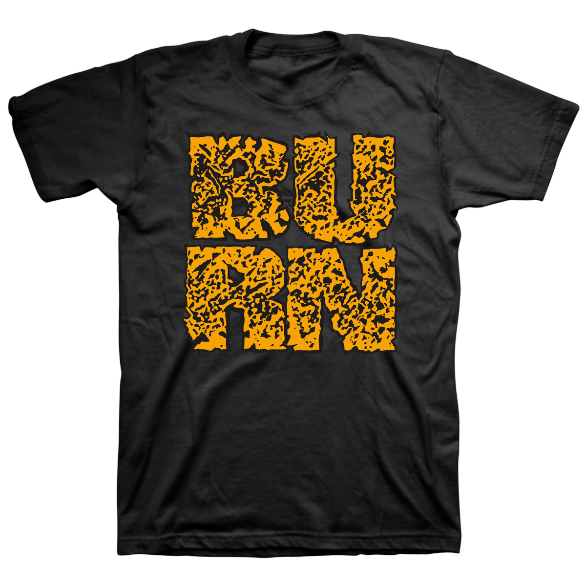 BURN &quot;Square&quot; Black T-Shirt