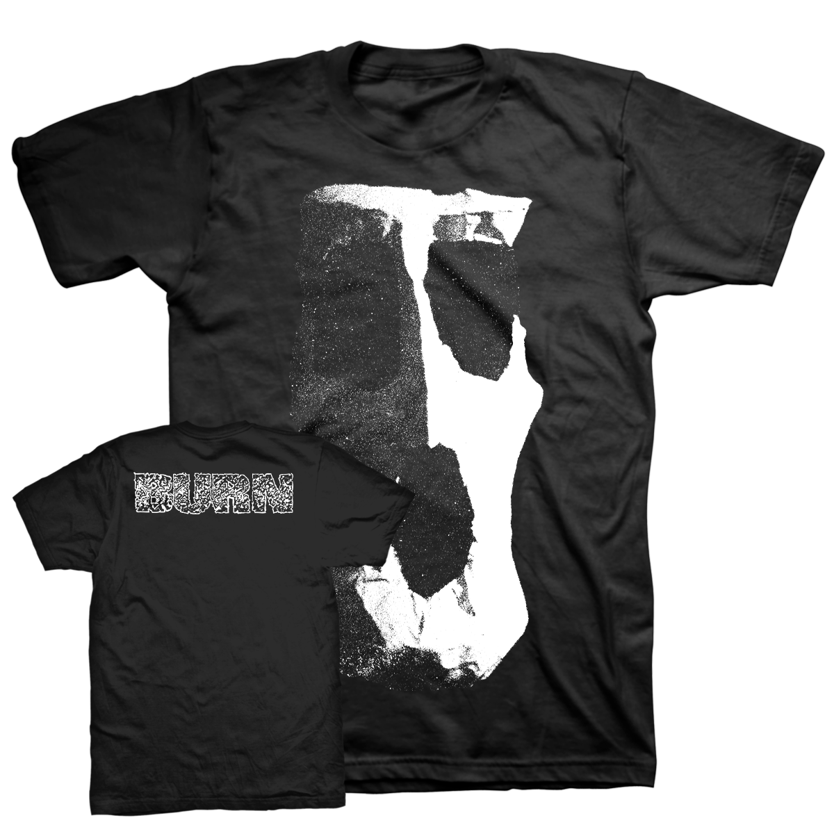 BURN &quot;Mask&quot; Black T-Shirt