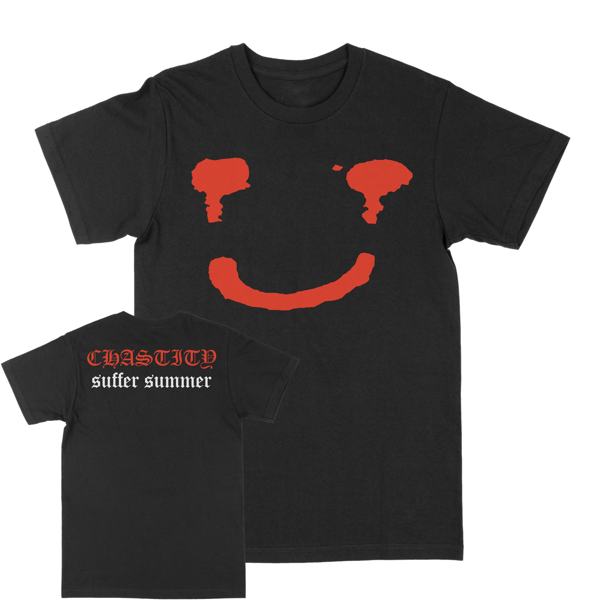 CHASTITY &quot;Suffer Summer&quot; Black T-Shirt