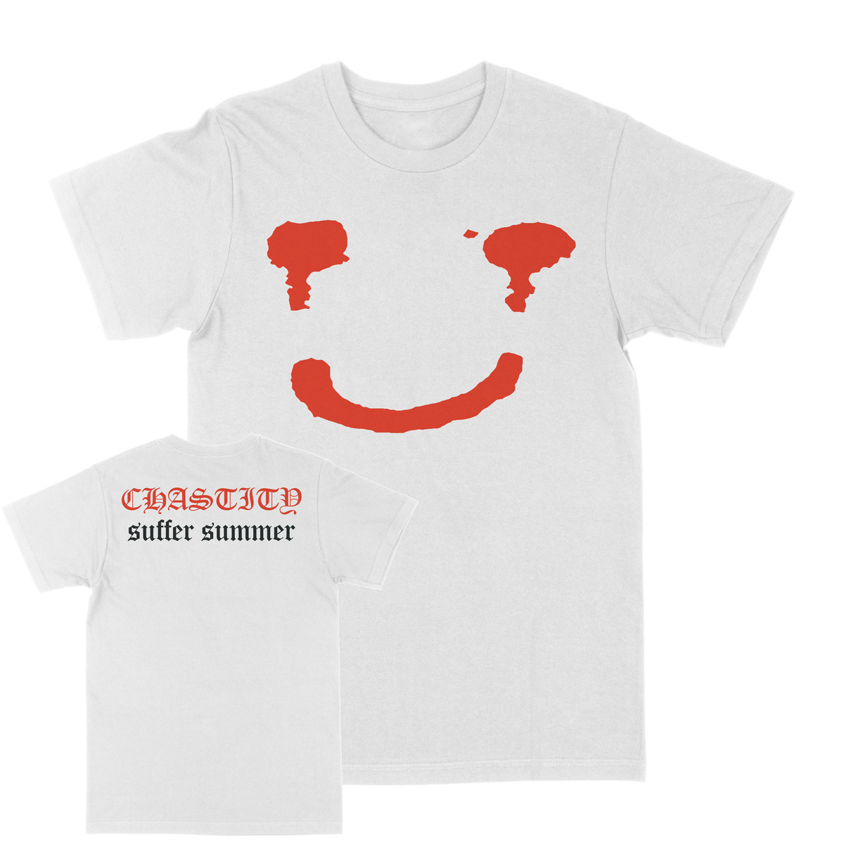 CHASTITY &quot;Suffer Summer&quot; White T-Shirt