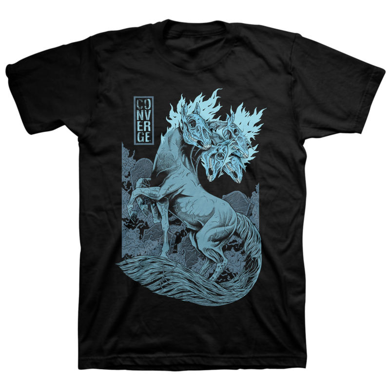CONVERGE &quot;Dark Horse&quot; Black T-Shirt