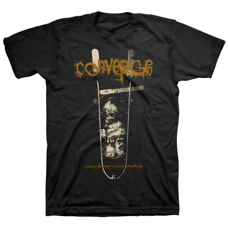 CONVERGE &quot;When Forever Comes Crashing : Classic&quot; Black T-Shirt