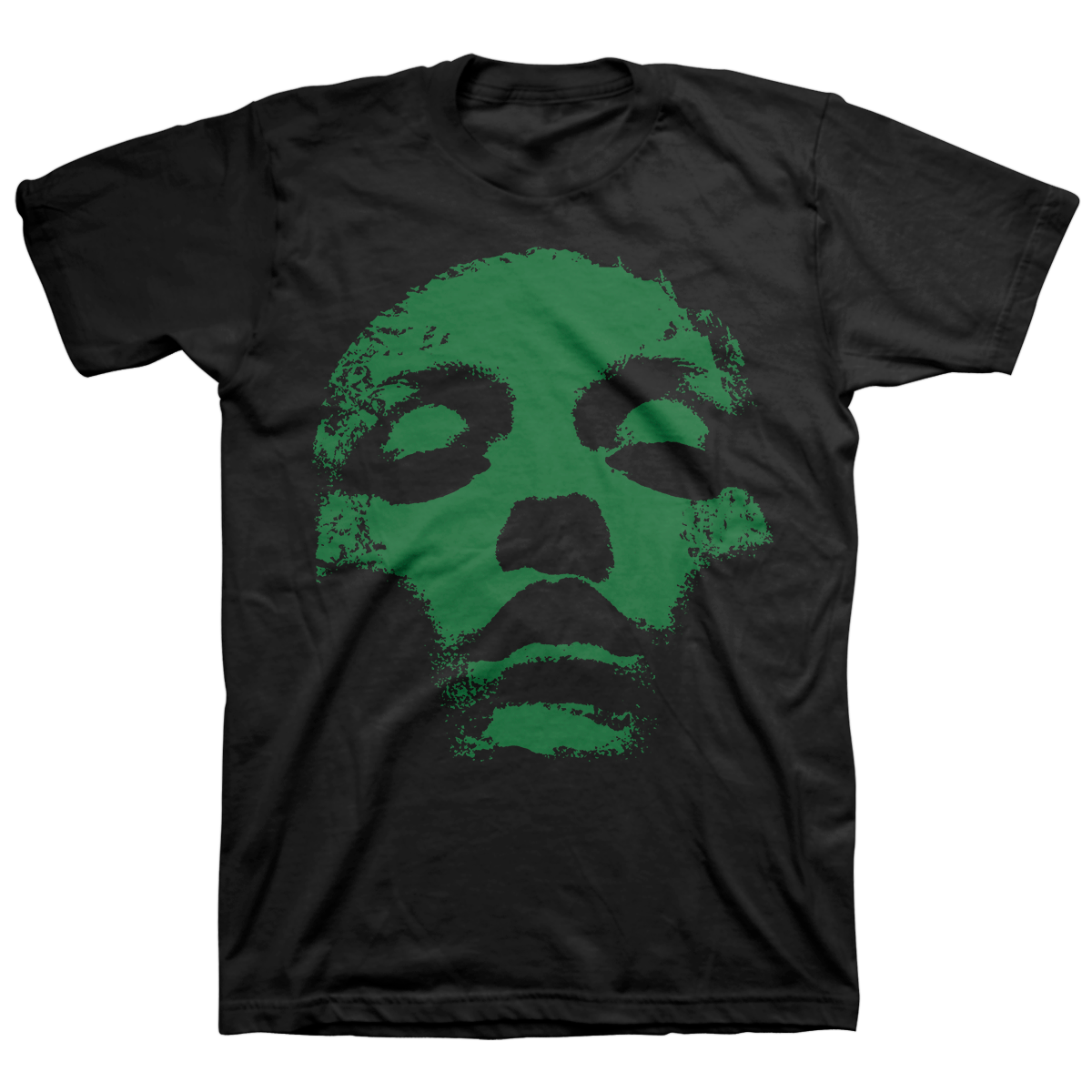 CONVERGE &quot;Jane Doe Classic: Green&quot; Black T-Shirt