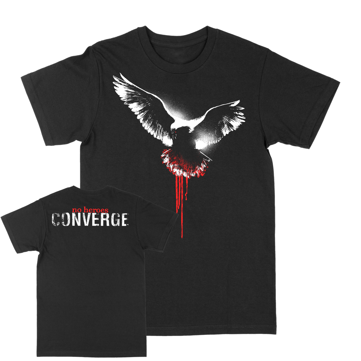 CONVERGE &quot;War Dove&quot; Black T-Shirt