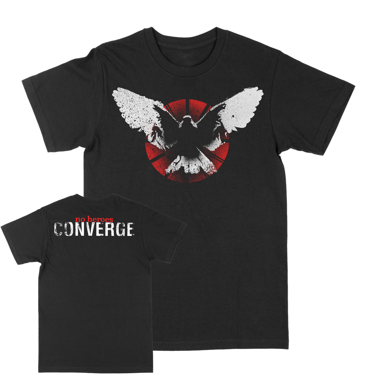 CONVERGE &quot;No Heroes&quot; Black T-Shirt
