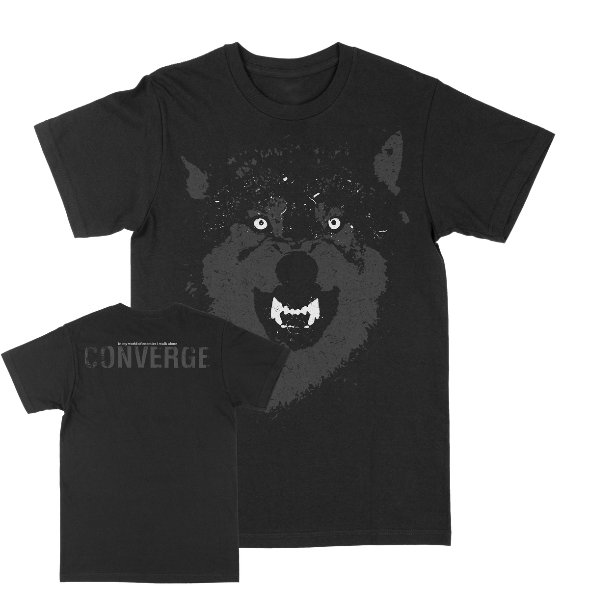 CONVERGE &quot;I Walk Alone&quot; Black T-Shirt