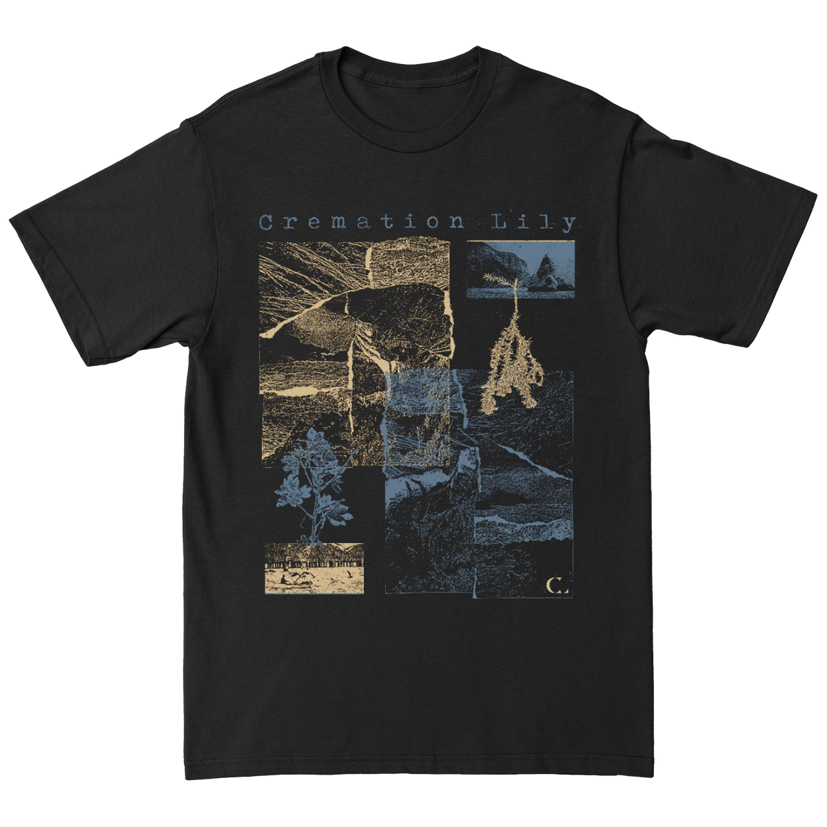CREMATION LILY &quot;Drench&quot; Black T-Shirt