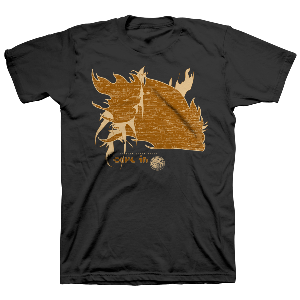 CAVE IN &quot;Perfect Pitch Black&quot; Black T-Shirt