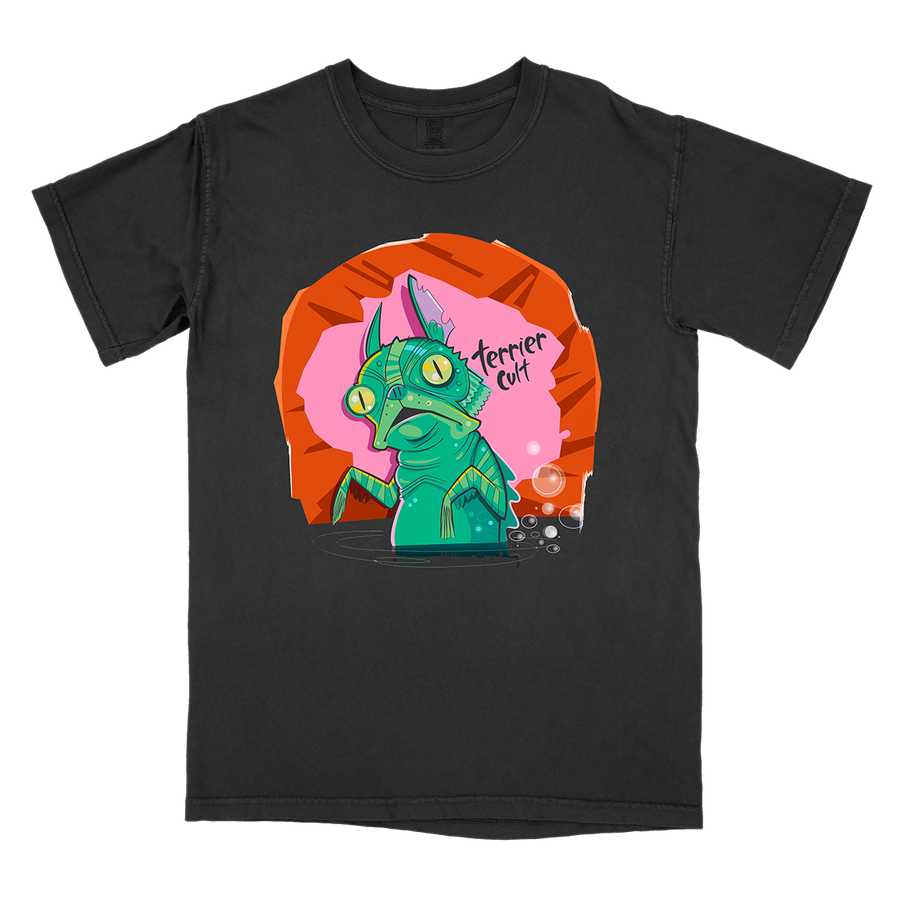 TERRIER CVLT &quot;Boston From The Black Lagoon&quot; Black T-Shirt