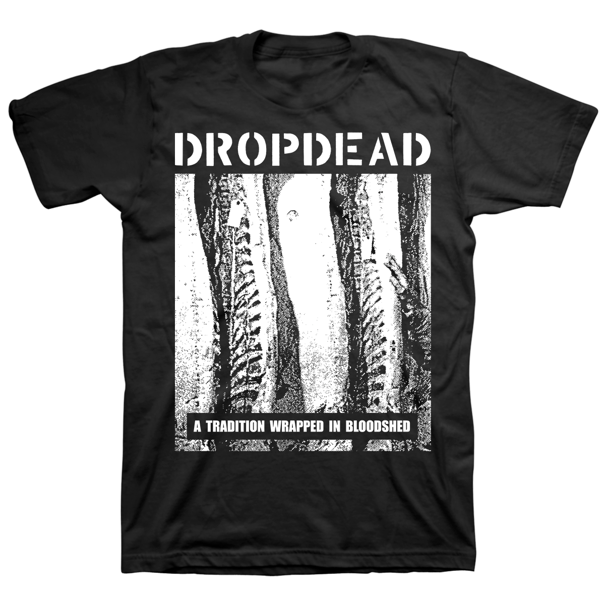 DROPDEAD &quot;Tradition: Front&quot; Black T-Shirt