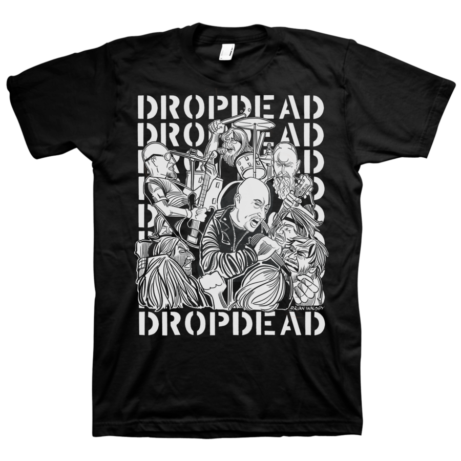 DROPDEAD &quot;You Have A Voice&quot; Black T-Shirt