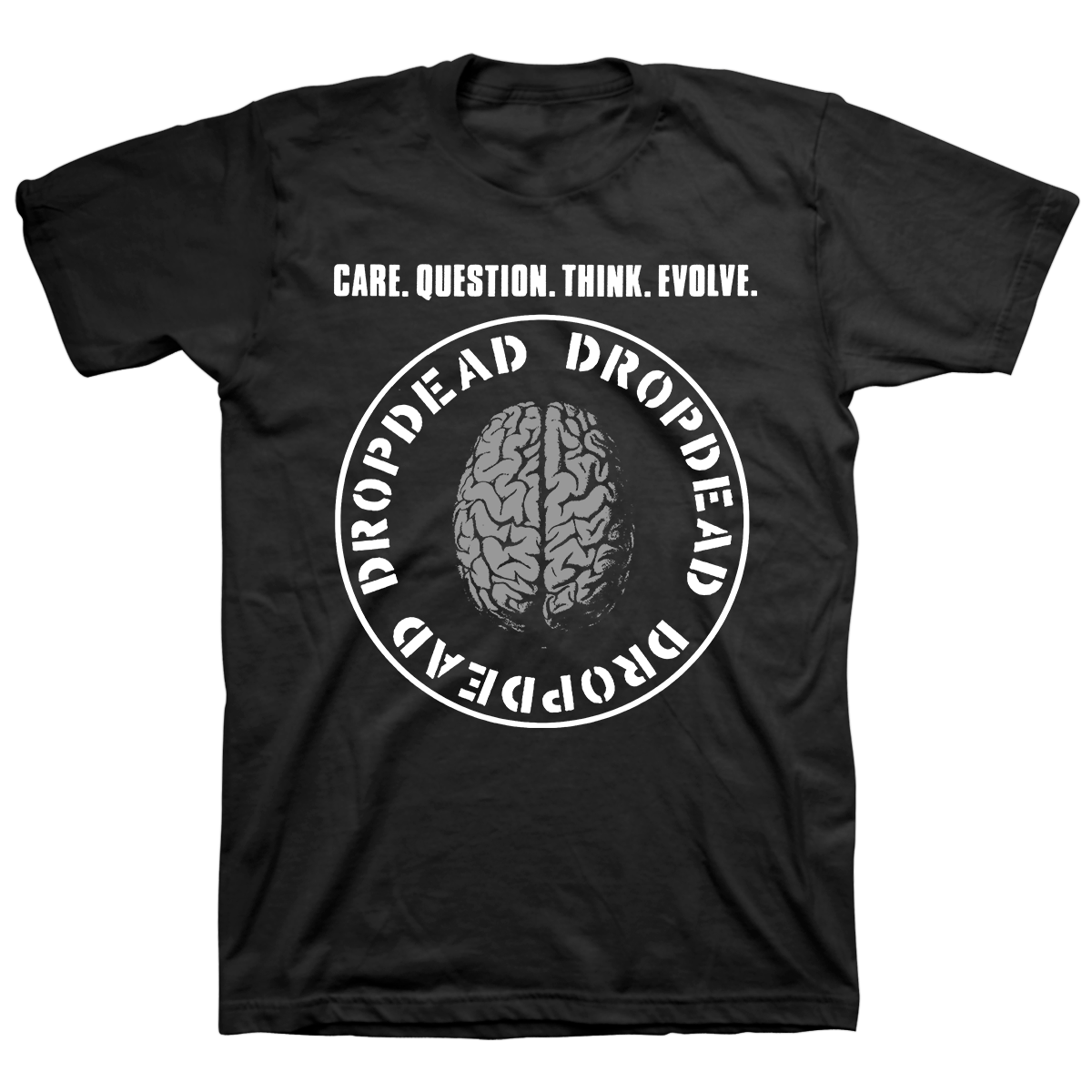 DROPDEAD &quot;Evolve&quot; Black T-Shirt