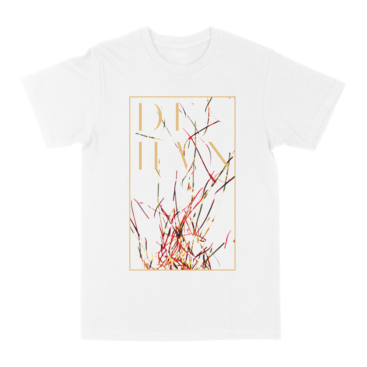 DEAFHEAVEN &quot;Glitter&quot; White T-Shirt