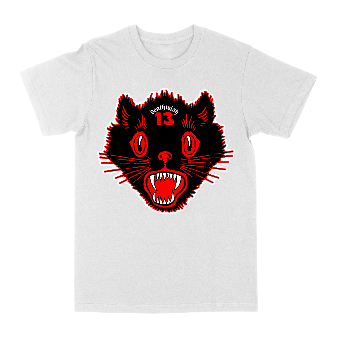 DEATHWISH &quot;13&quot; White T-Shirt