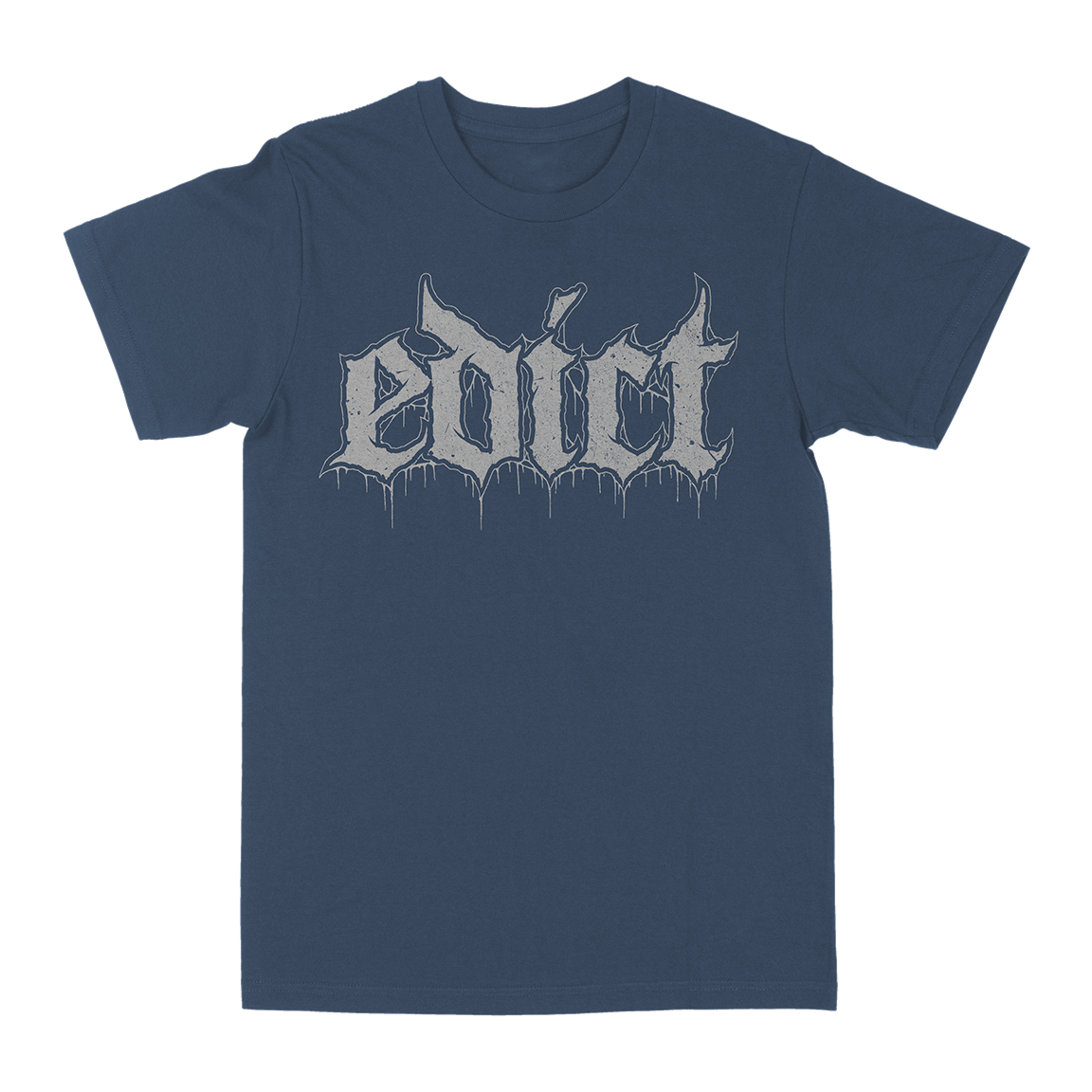 EDICT "Logo" Indigo T-Shirt
