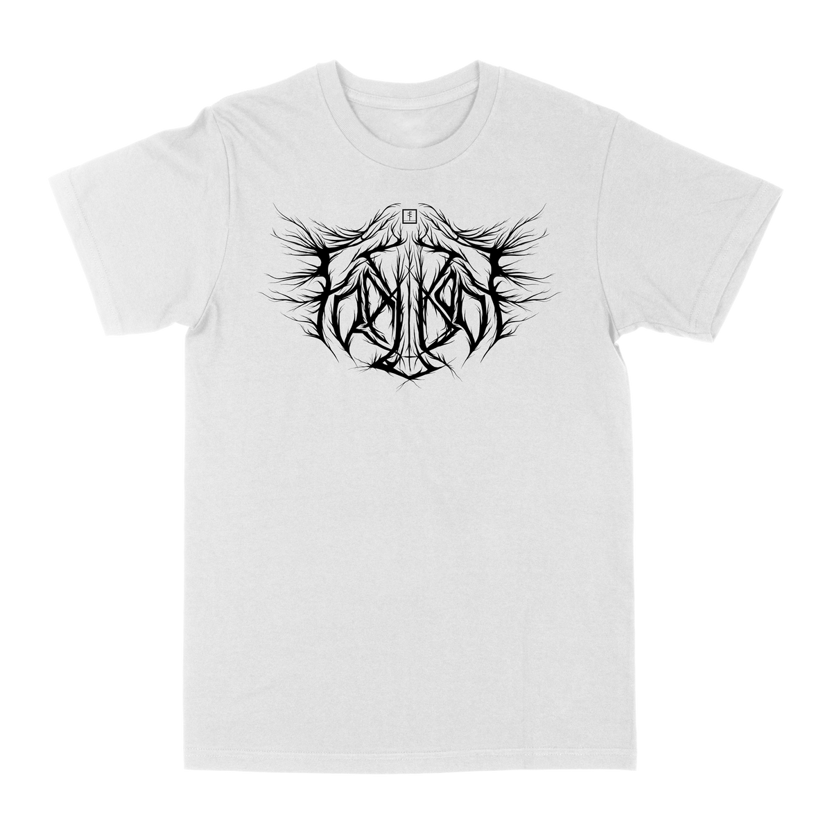 FRAIL BODY &quot;Metal Logo&quot; White T-Shirt