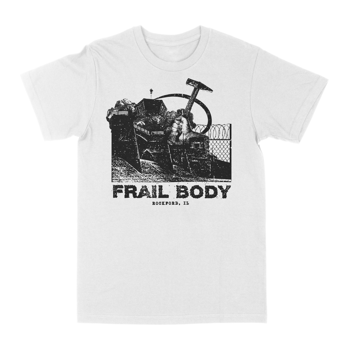 FRAIL BODY &quot;Rockford&quot; White T-Shirt