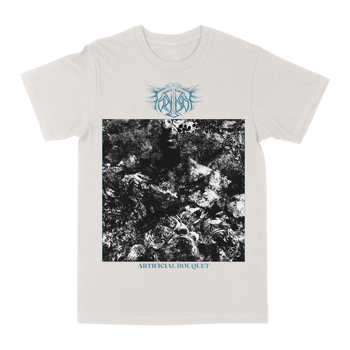 Frail Body "Artificial Bouquet: Stark" Vintage White T-Shirt