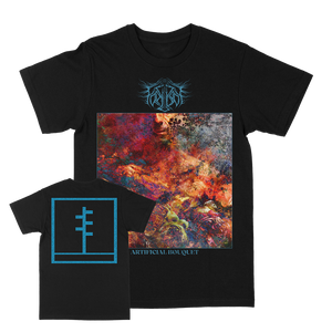 Frail Body "Artificial Bouquet: Vibrant" Black T-Shirt