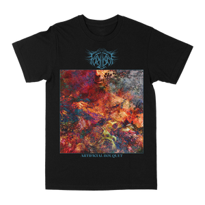 Frail Body "Artificial Bouquet: Vibrant" Black T-Shirt