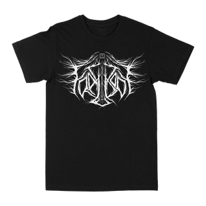 Frail Body "Artificial Bouquet: Logo" Black T-Shirt