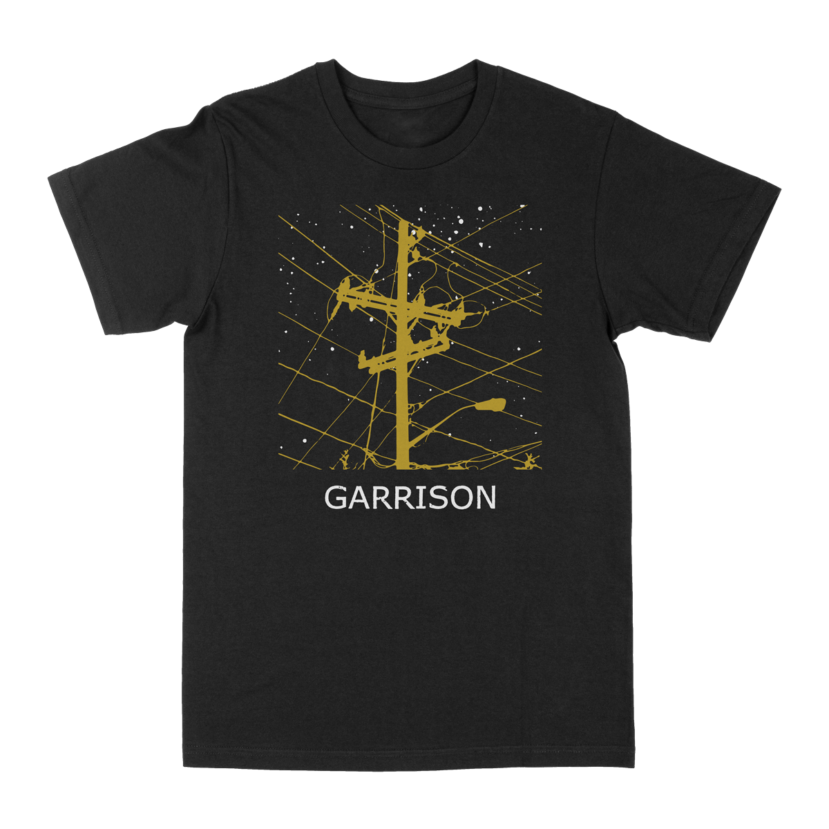 GARRISON &quot;Breadcrumb Trail&quot; Black T-Shirt