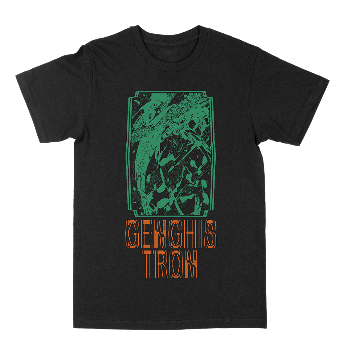 GENGHIS TRON &quot;Braulio Amado&quot; Black T-Shirt