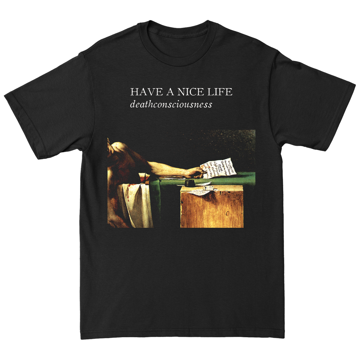 HAVE A NICE LIFE &quot;Deathconsciousness&quot; Black T-Shirt