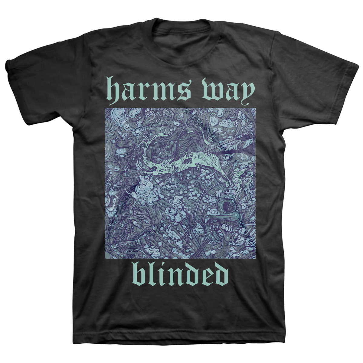 HARM&#39;S WAY &quot;Blinded&quot; Black T-Shirt