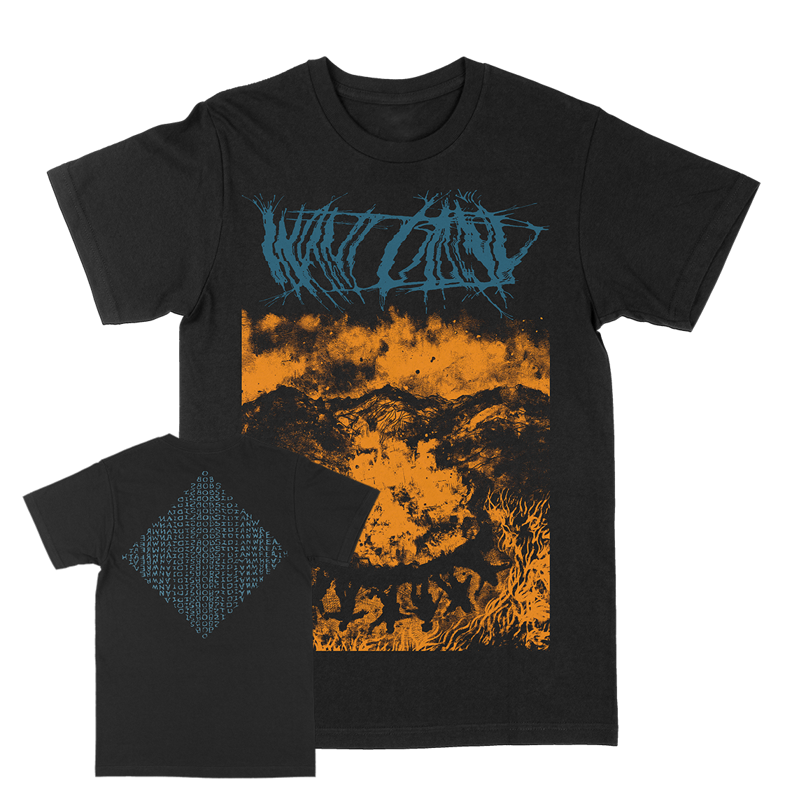 Infant Island &quot;Obsidian Wreath&quot; Black T-Shirt