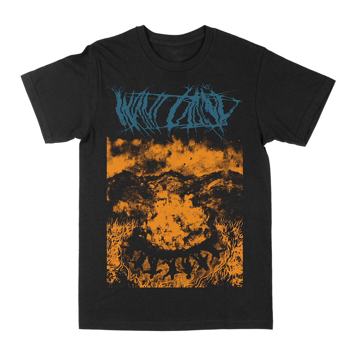 Infant Island &quot;Obsidian Wreath&quot; Black T-Shirt